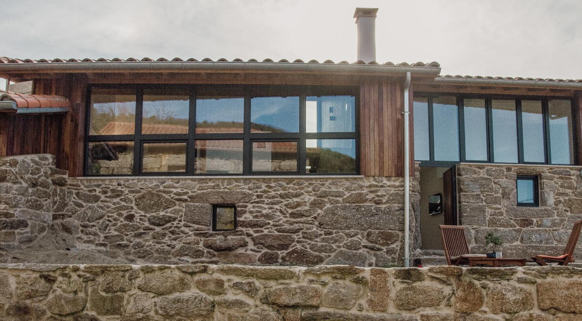 Gasthaus Casinas Do Sil Cristosende Exterior foto
